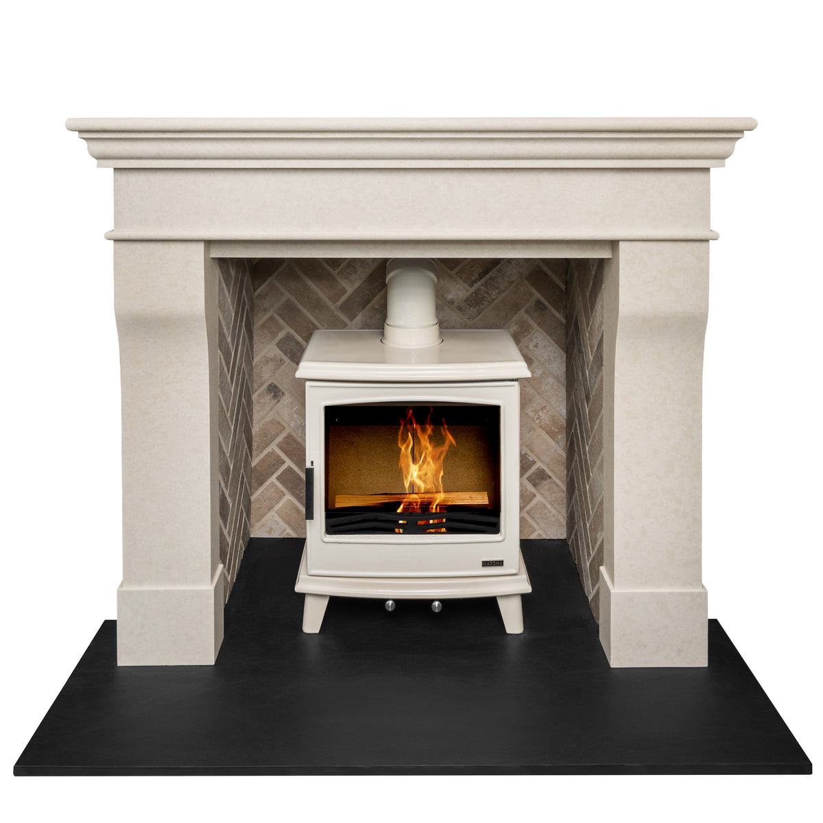 Mazona Westport stove in situ
