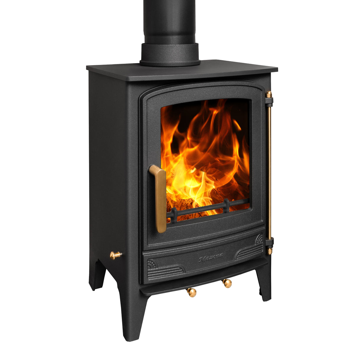 Mazona Wicklow stove door detail