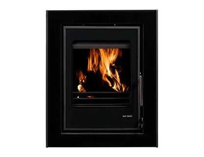 Vitae 6kW cassette stove with 4-sided frame