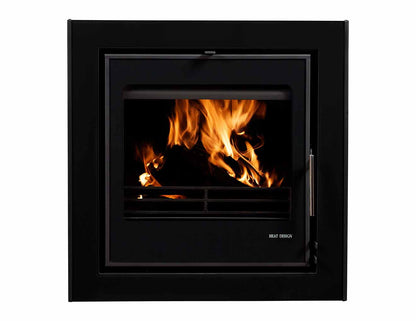 Vitae 9kW cassette stove with 4-sided frame