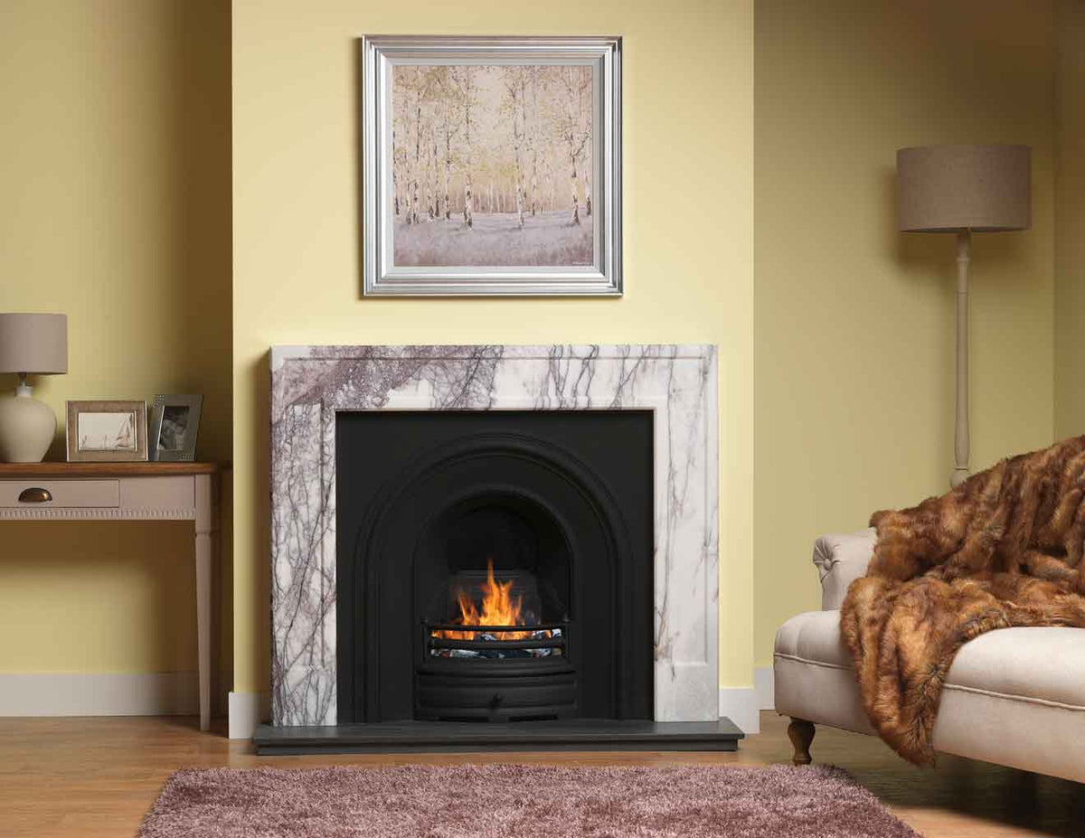 Allora Lilac Fireplace