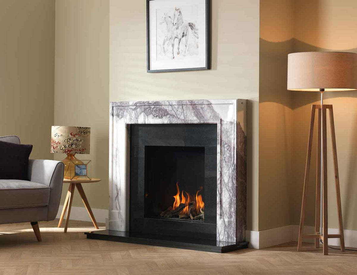 Allora Lilac Fireplace