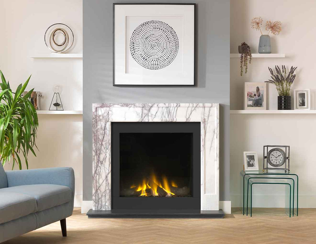 Allora Lilac Fireplace