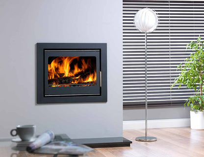 Firewarm 11kW cassette stove wall mounted