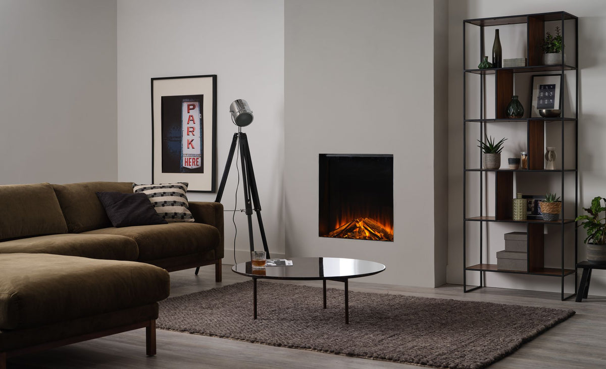 British Fires New Forest 650 electric fire in a living room setting