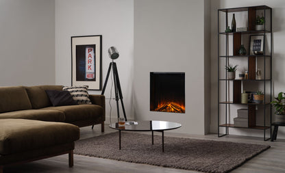 British Fires New Forest 650 electric fire in a living room setting