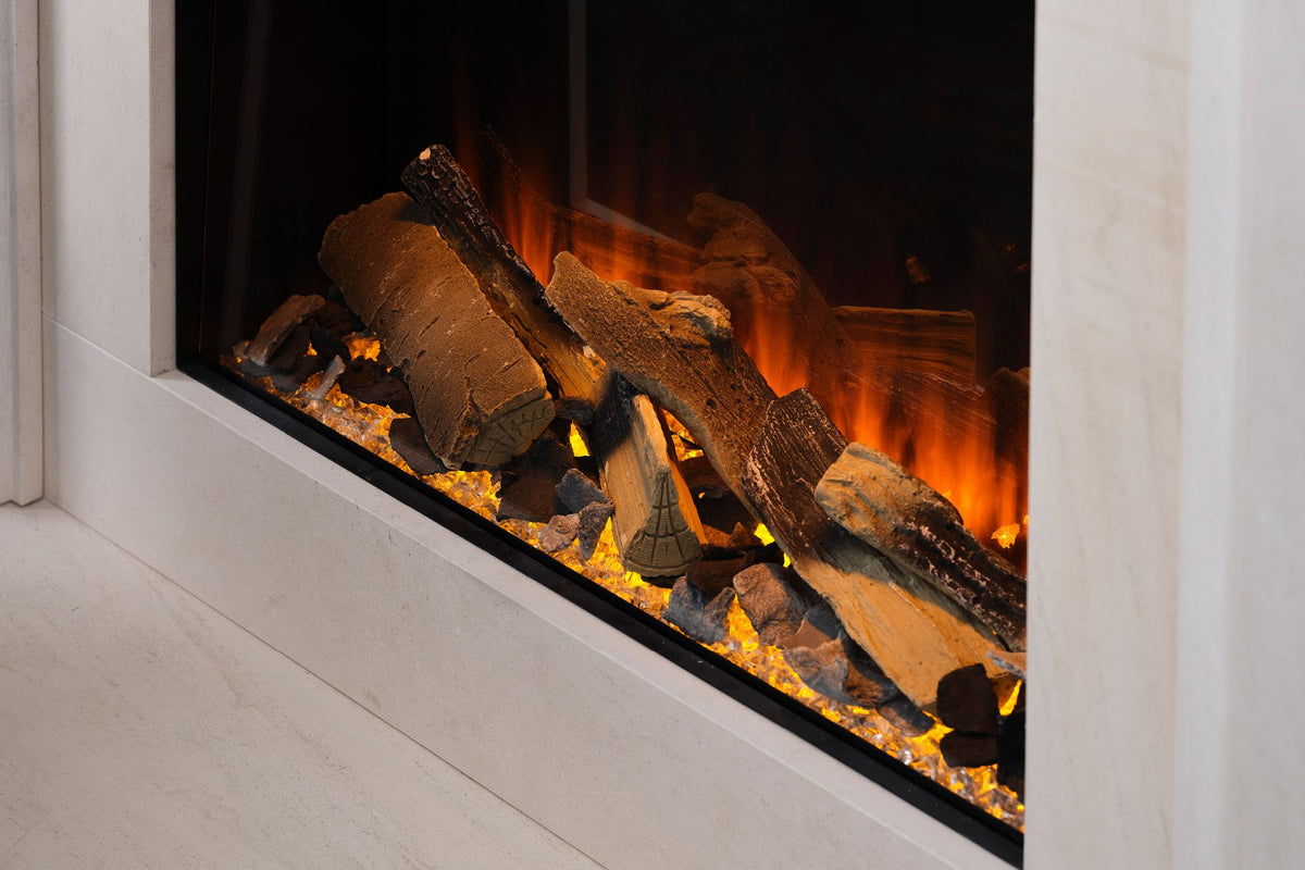 British Fires New Forest 650 electric fire flame effect