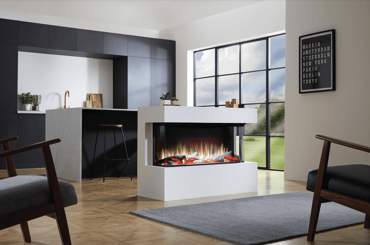 Charlton & Jenrick iRange i1000e Deep electric fire