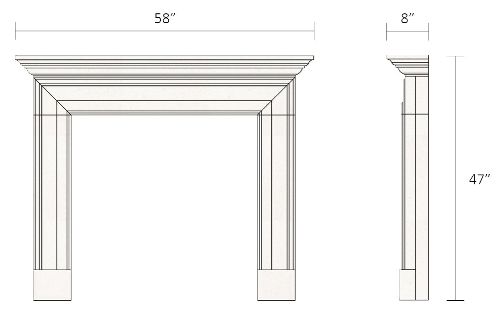 Salisbury Bolection fireplace | FDCUK